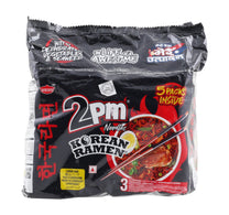 2PM Noodles Korean Ramen With Vegetables & Seaweed 5 x 100 g