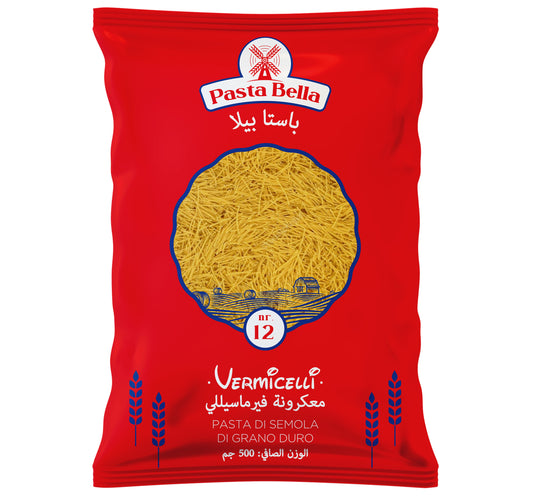 Pasta Bella Vermicelli No.12 500 g