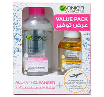 ماء غارنييه ميسيلار المنظف 400 مل + 100 مل