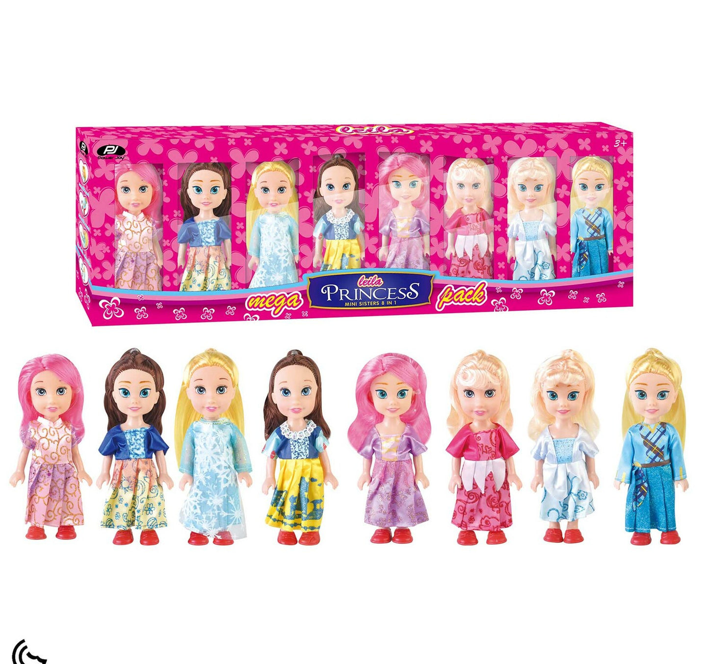 Power Joy 8in1 Leila Mini Doll CRB610