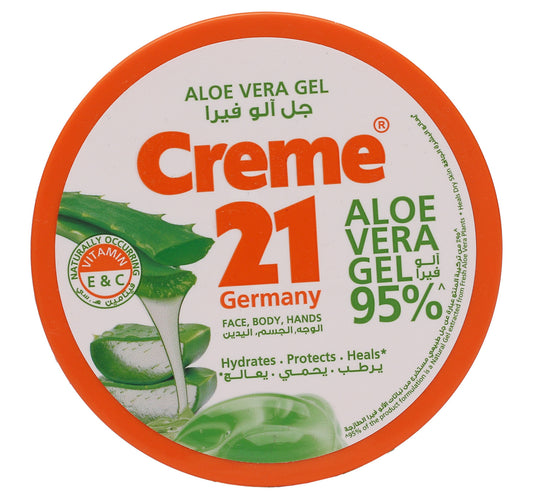 كريم 21 جل الصبار المرطب 95% 300 مل