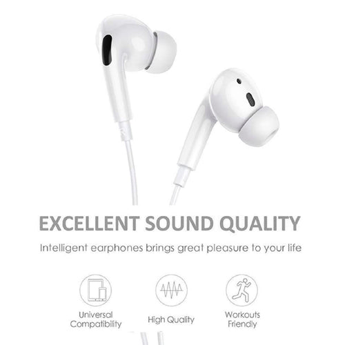 Iends Stereo Wired Earphones with Lightning Connector IE-HS352, White