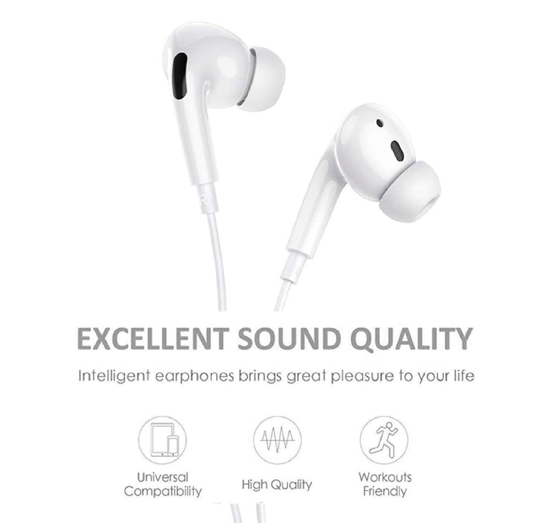 Iends Stereo Wired Earphones with Lightning Connector IE-HS352, White