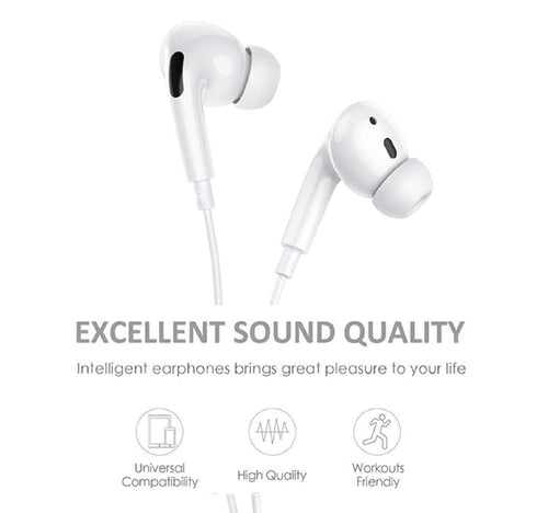 Iends Stereo Wired Earphones with Lightning Connector IE-HS352, White
