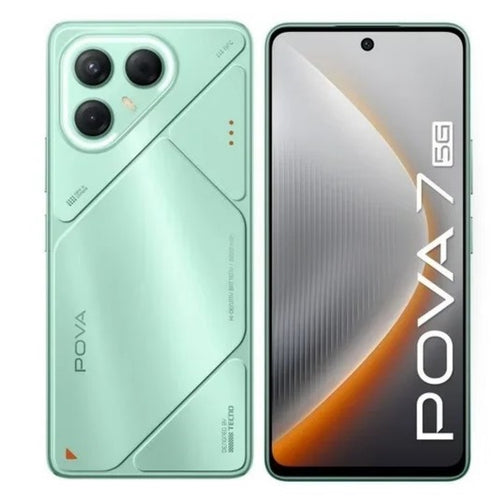 Tecno Pova 7 5G Smartphone, 8 GB RAM, 256 GB Storage, Oasis Green