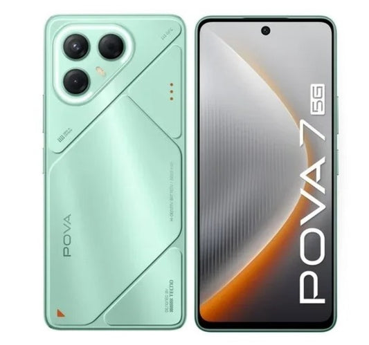 Tecno Pova 7 5G Smartphone, 8 GB RAM, 256 GB Storage, Oasis Green
