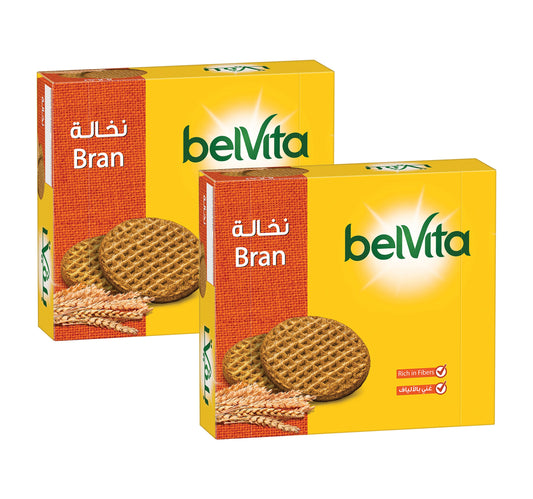 بسكويت بيلفيتا بران، عبوة اقتصادية، 8 × 56 جم، 2 عبوة