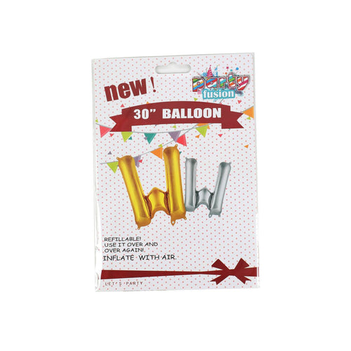 Party Fusion Foil Balloon-W