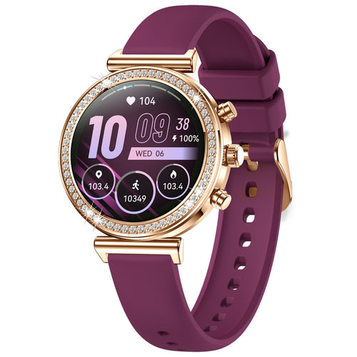 Heatz HW20 Smartwatch, 1.28 inches AMOLED Display, Assorted Lulu Hypermarket