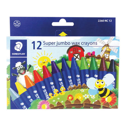 Staedtler Super Jumbo Crayons 12s 2260