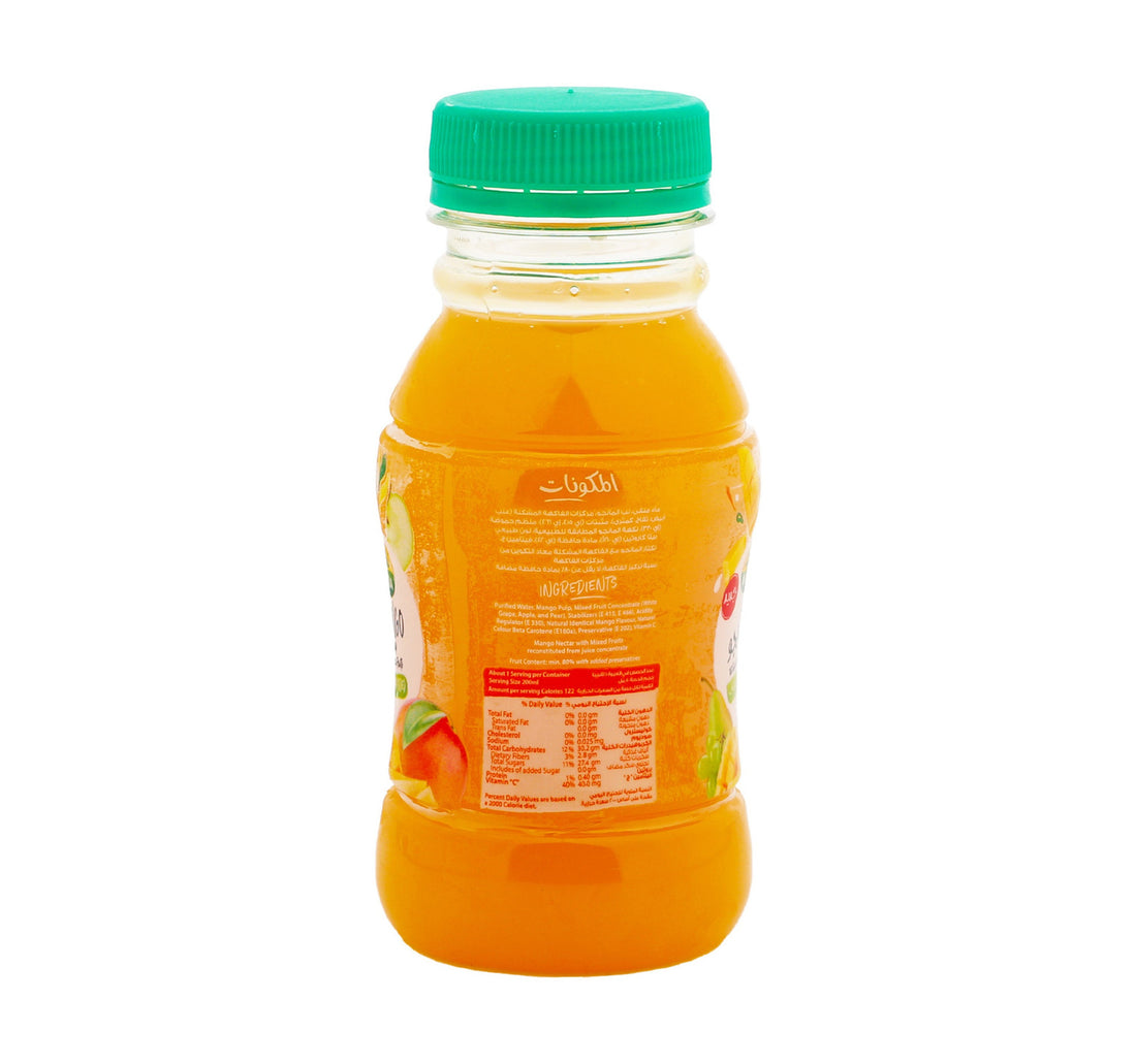 Nada No Added Sugar Mango With Mixed Fruits Juice 200 ml