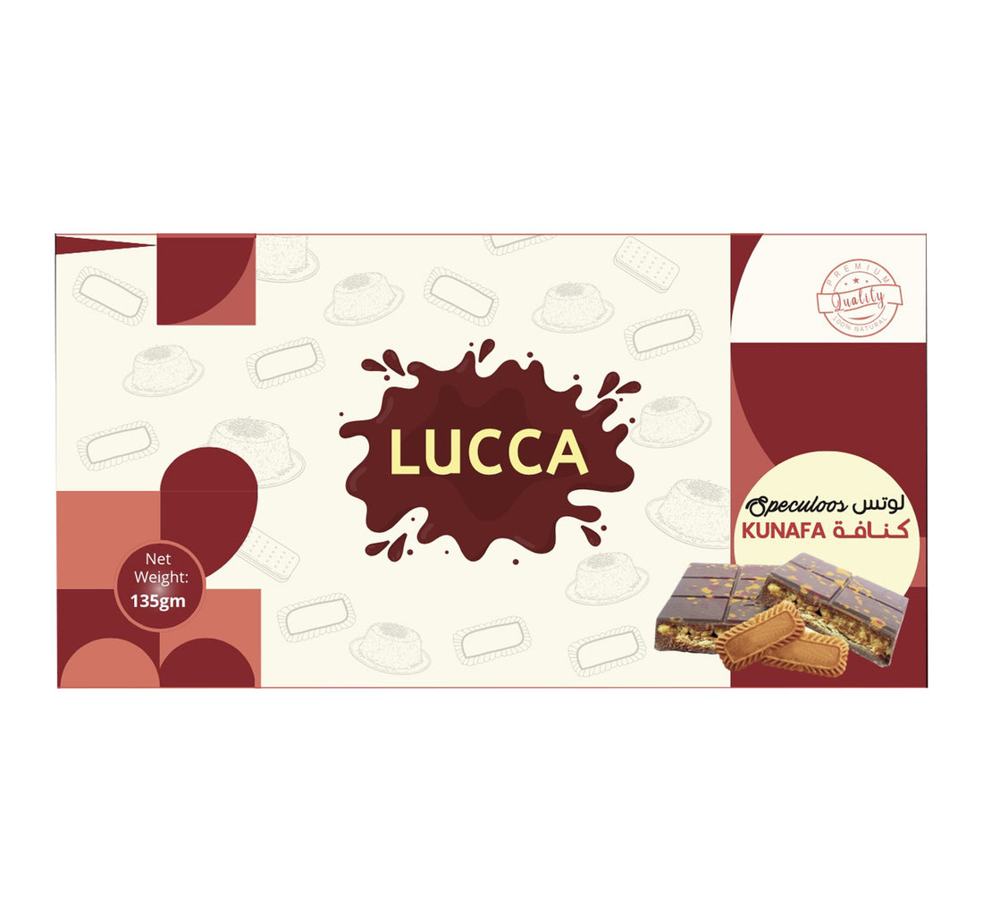 Lucca Speculoos Chocolate Bar 135 g
