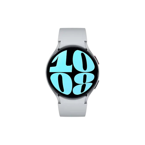 Samsung Galaxy Watch 6 LTE Smartwatch, 44 mm, Silver, SM-R945FZSAXSG