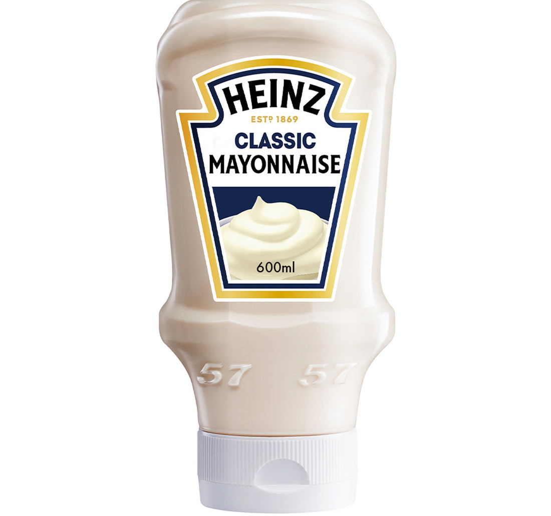 Heinz Creamy Classic Mayonnaise Top Down Squeezy Bottle 600 ml
