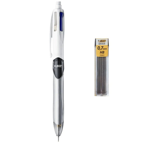Bic 4 Colour Multi-Function + LeadBallpoint Pen Pencil 3118