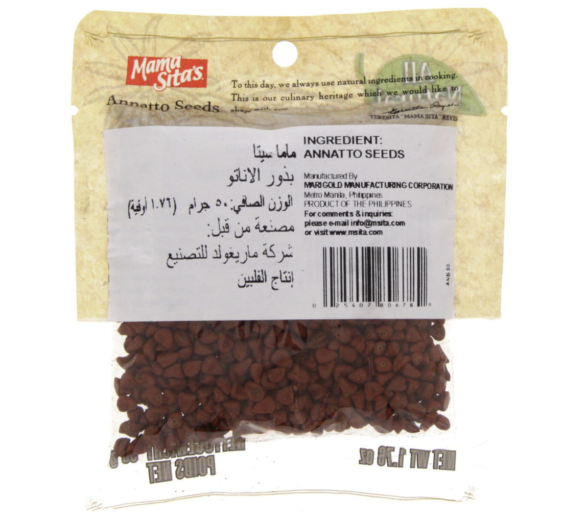 Mama Sita's Annatto Seeds 50 g