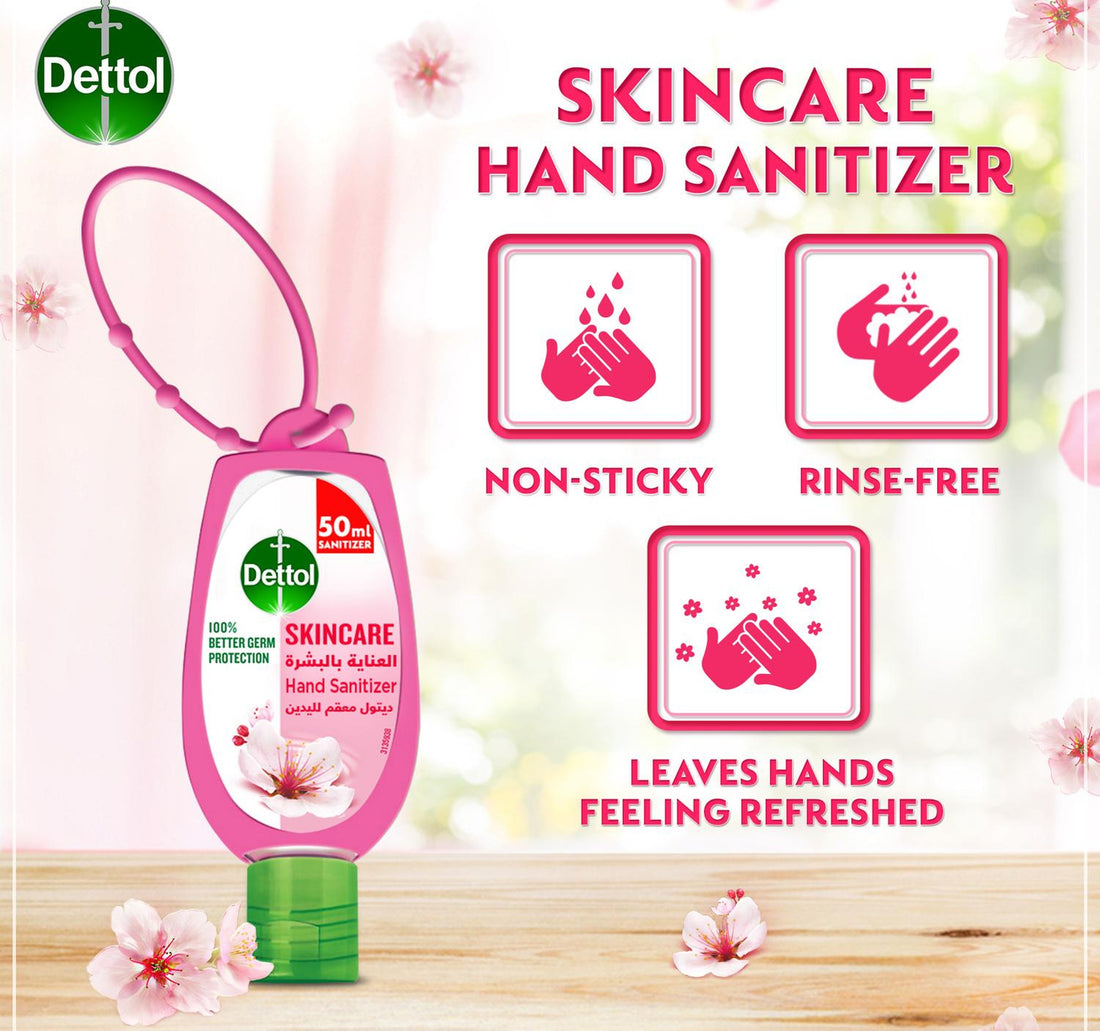 Dettol Skincare Hand Sanitizer with Jacket 50 ml