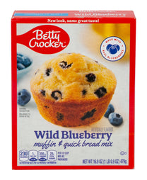 Betty Crocker Wild Blueberry Muffin & Quick Bread Mix 479 g