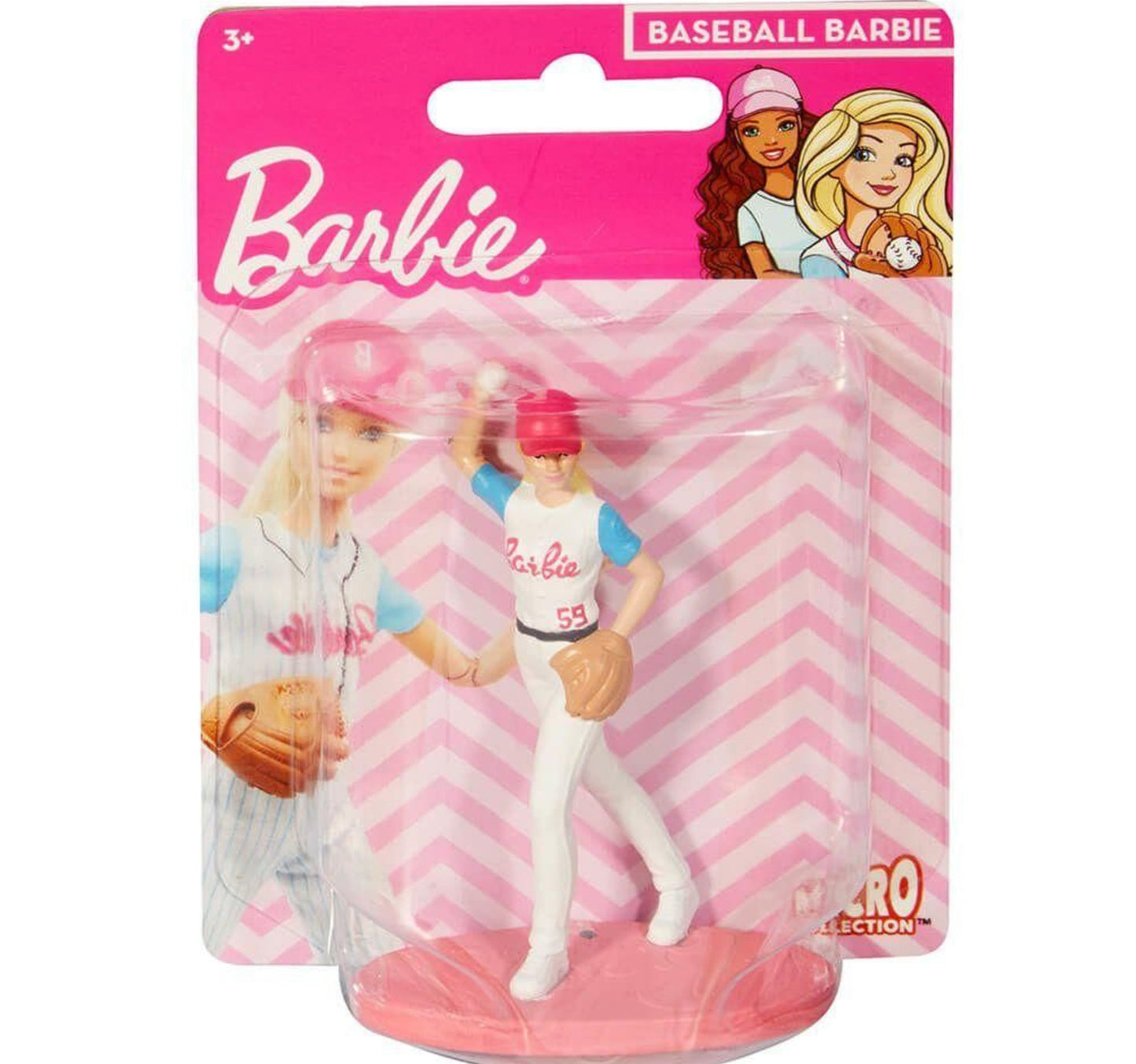Barbie Micro Collection Dolls, 3-Inch Collectible Mini Figures GNM52 Assorted