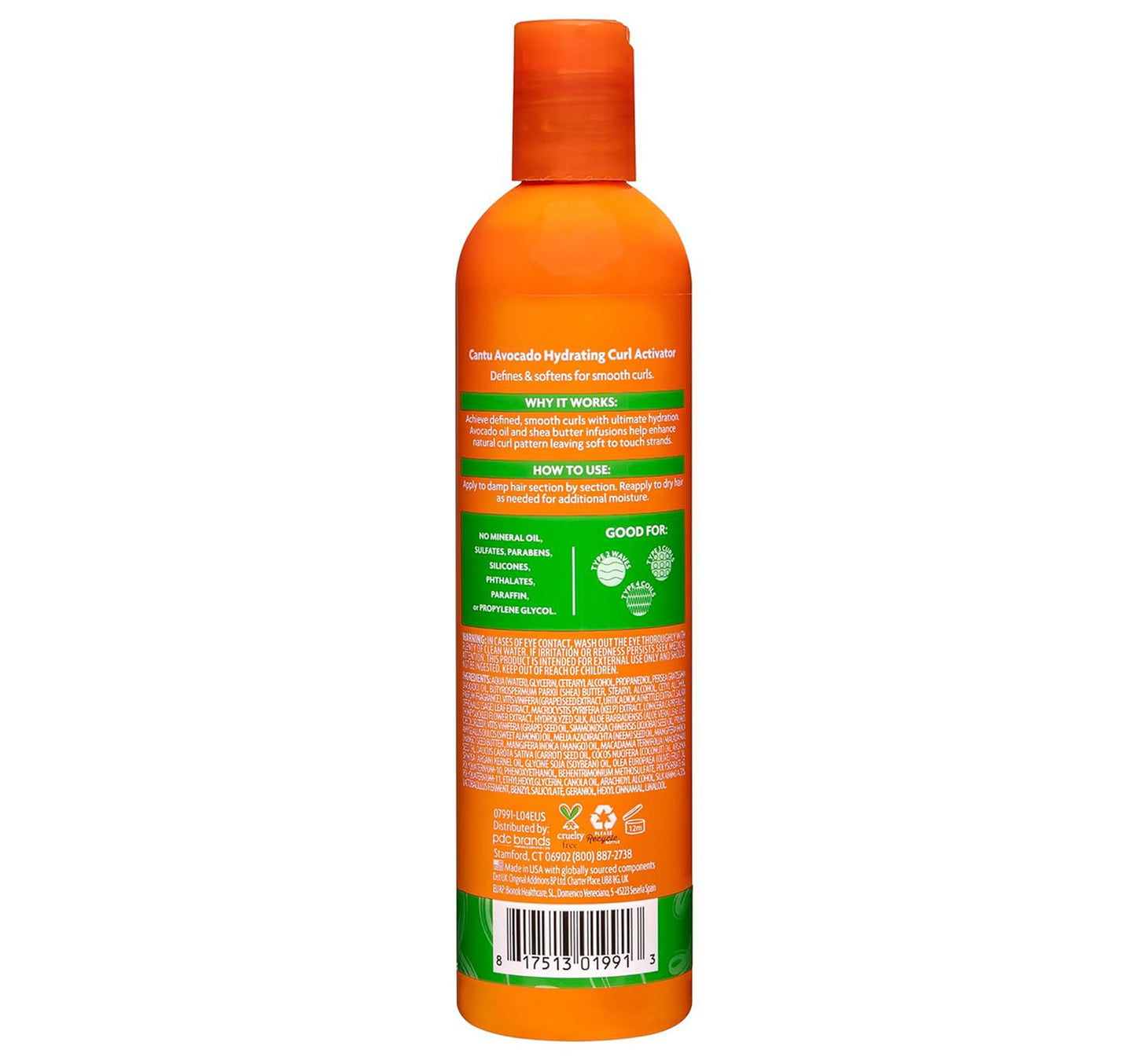 Cantu Avocado Hydrating Curl Activator Cream 355 ml