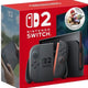 Nintendo Switch 2 Console, NVIDIA T239 Processor, 256 GB Storage, 7.9 inches Display, Gray with Mario Kart World Bundle
