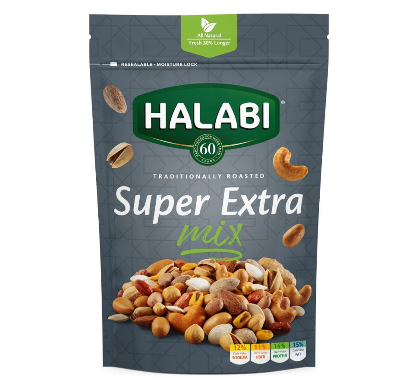 Halabi Super Extra Mix Nuts Roasted Value Pack 300 g