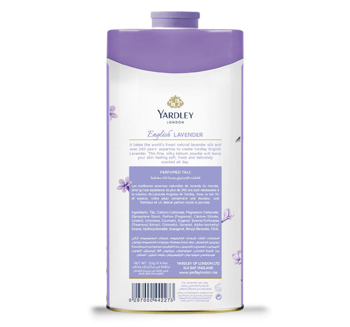 Yardley Perfumed Talc English Lavender 125 g