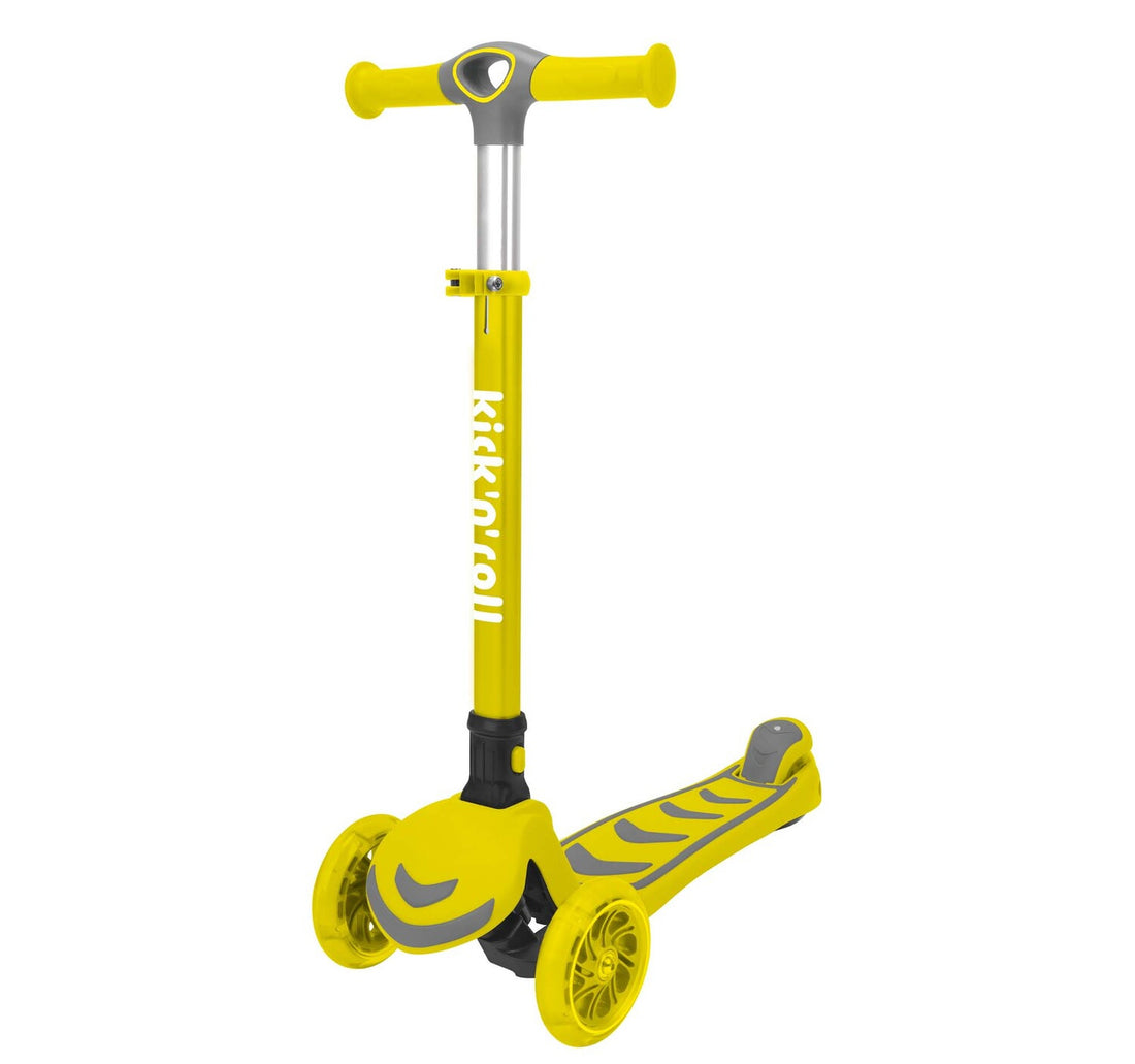 Skid Fusion Twister Kids Foldable Scooter S6 Yellow