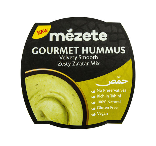 Mezete Gourmet Zesty Zaatar Mix Hummus 215 g