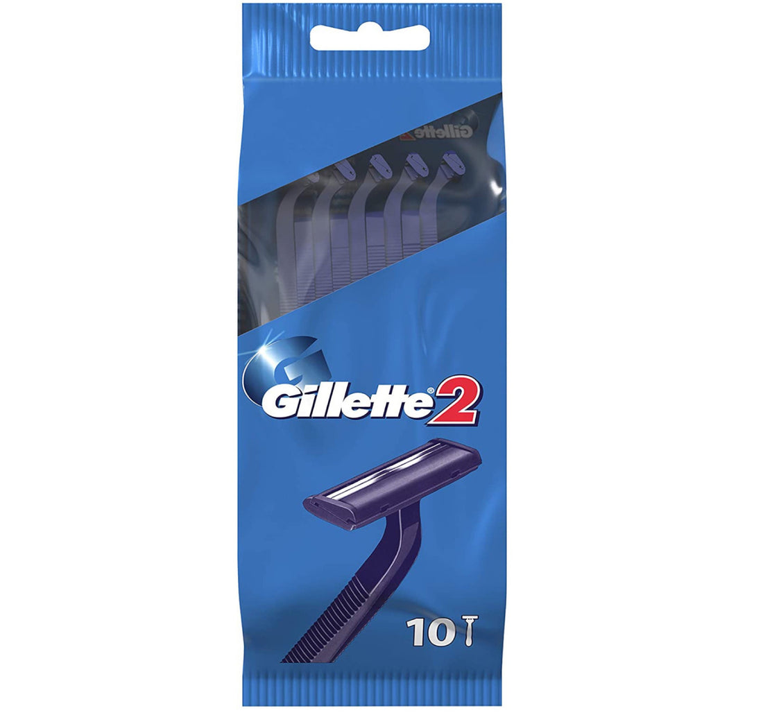 Gillette 2 Disposable Razor 10pcs