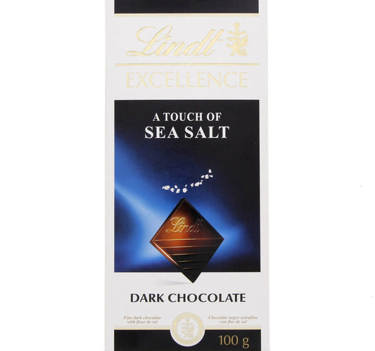Lindt Excellence A Touch Of Sea Salt Dark Chocolate 100 g