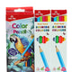 Win Plus HB Pencil + Color Pencil SA-205 + SG-9712 36 pcs