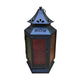Maple Leaf Decorative Metal Fanoos Lantern 14.5x17x36cm JK6618L