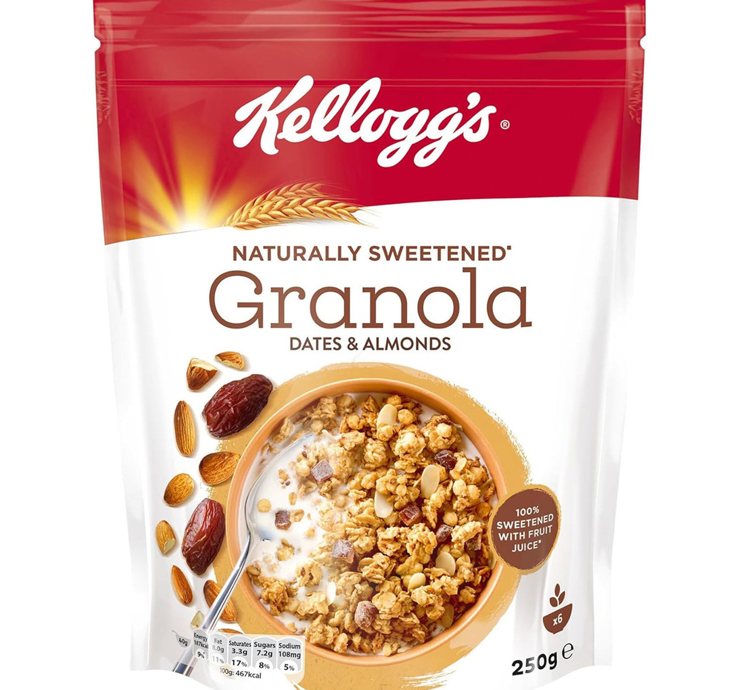 Kellogg's Granola Dates & Almonds 250 g