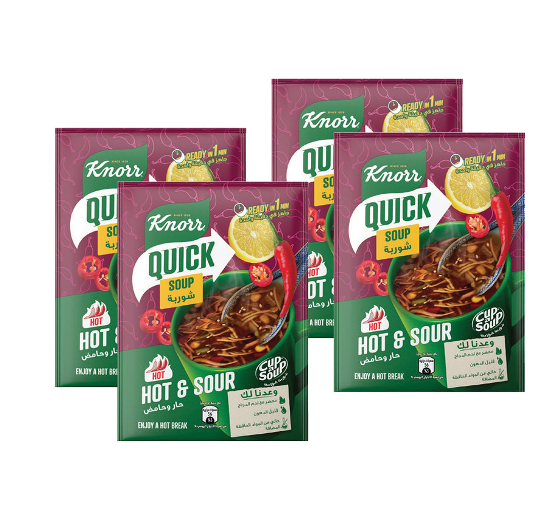 Knorr Quick Soup Hot & Sour 4 x 19 g