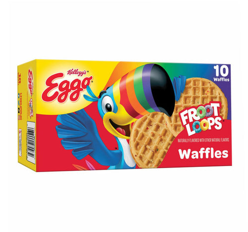 Kellogg's Eggo Froot Loops Waffles 10 pcs 350 g