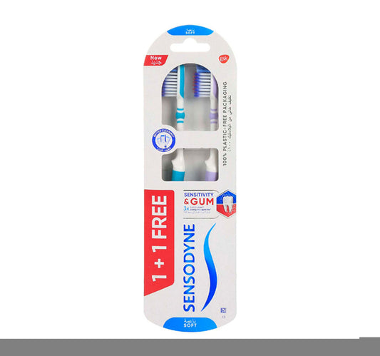 Sensodyne Sensitivity & Gum Toothbrush Soft 1+1