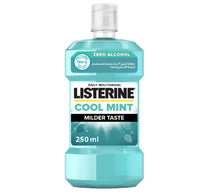 غسول الفم ليسترين خالي من الكحول بنكهة النعناع الخفيف 250 مل