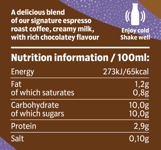 Starbucks Frappuccino Mocha Chocolate Coffee Drink 250 ml