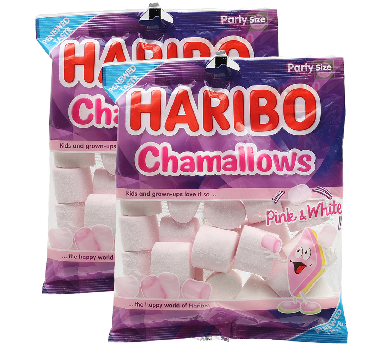 Haribo Pink & White Chamallows Value Pack 2 x 150 g