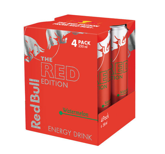 Red Bull Energy Drink Watermelon 4 x 250 ml