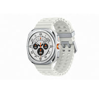 Samsung Galaxy Watch Ultra Smartwatch, 1.5 inches Super AMOLED Display, LTE, Titanium White, SM-L705FZWAXSG