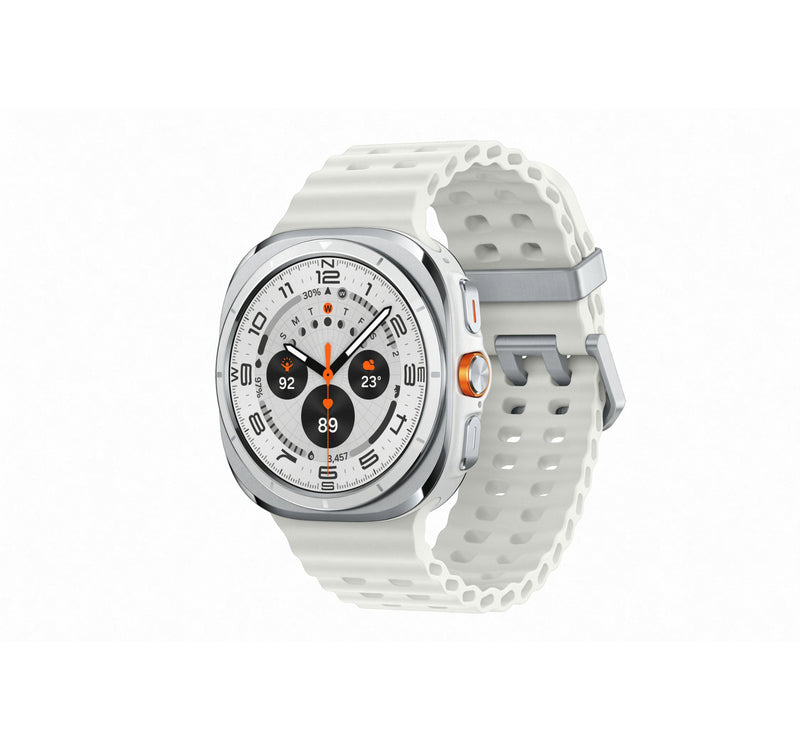 Samsung Galaxy Watch Ultra Smartwatch, 1.5 inches Super AMOLED Display, LTE, Titanium White, SM-L705FZWAXSG