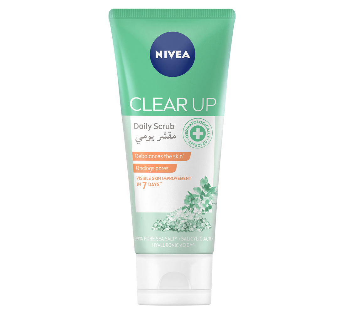 Nivea Clear Up Daily Face Scrub for Acne-Prone Skin 75 ml