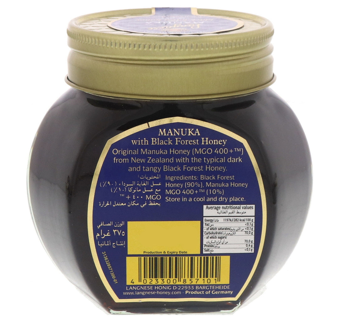Langnese Manuka With Black Forest Honey 375 g
