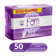 فوط صحية فام مطوية بأجنحة 50 قطعة