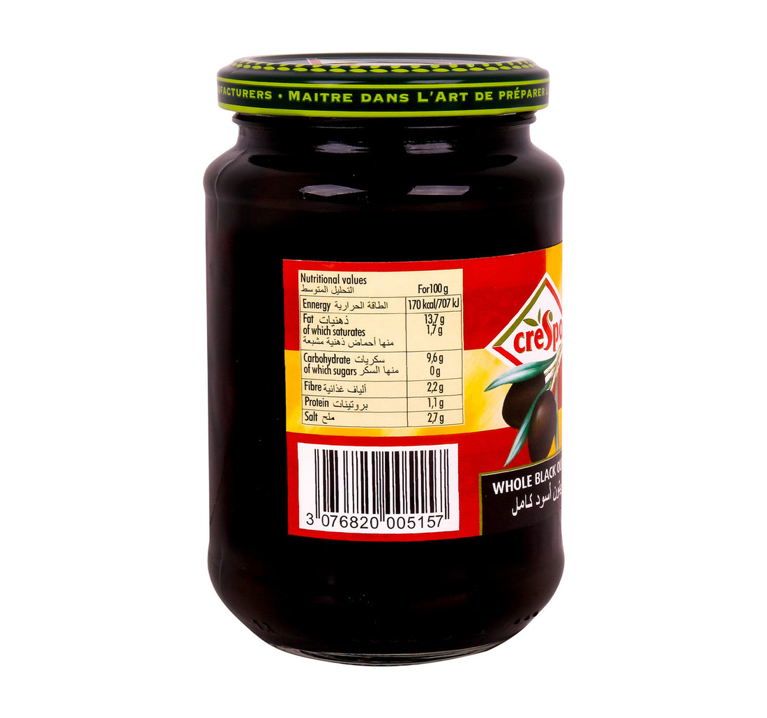 Crespo Black Olives in Brine 354 g