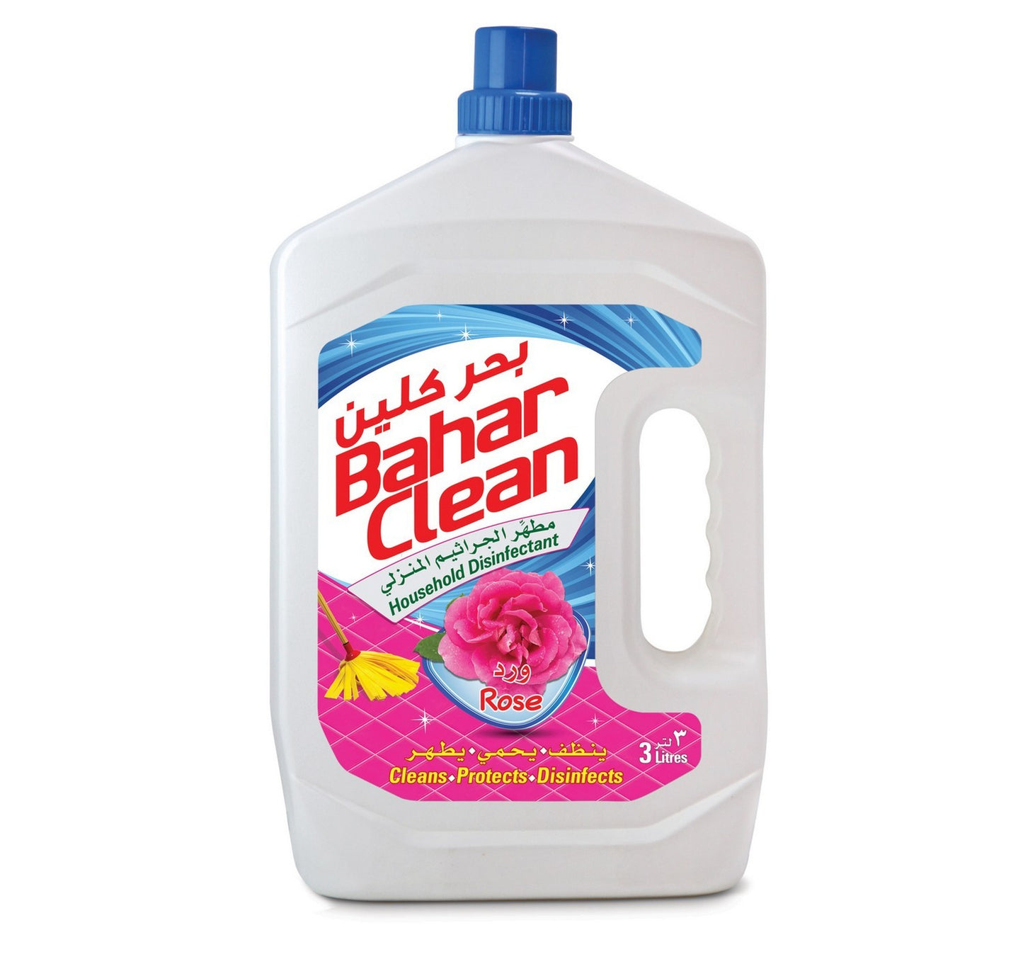 Bahar Clean Household Disinfectant Rose 3 Litres