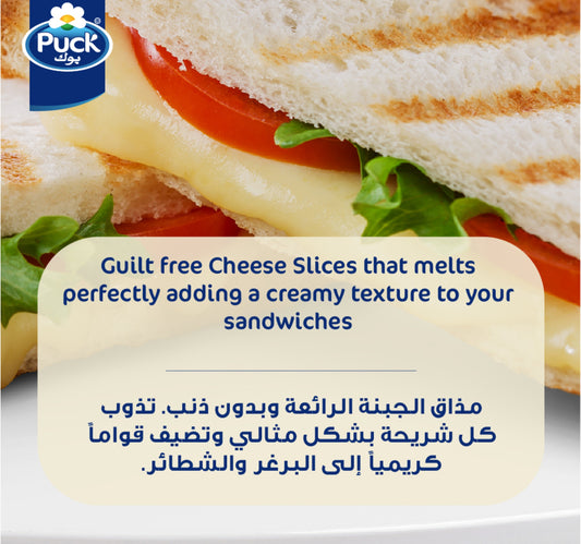 Puck Cheese 10 Slices Low Fat 200 g