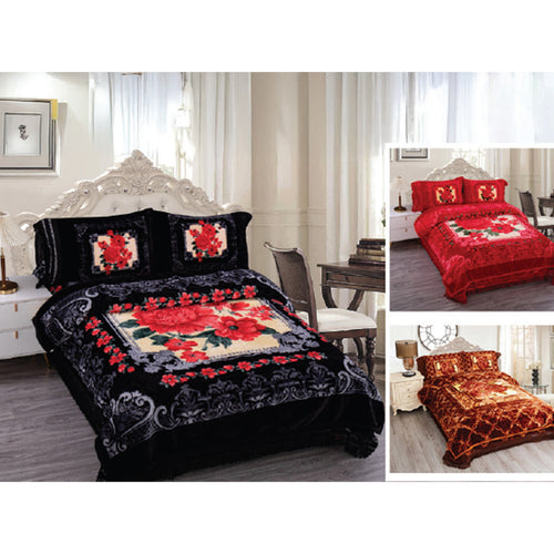 Stargold Polyester Mattress Set, 4 pcs, Assorted, SG-BLC609